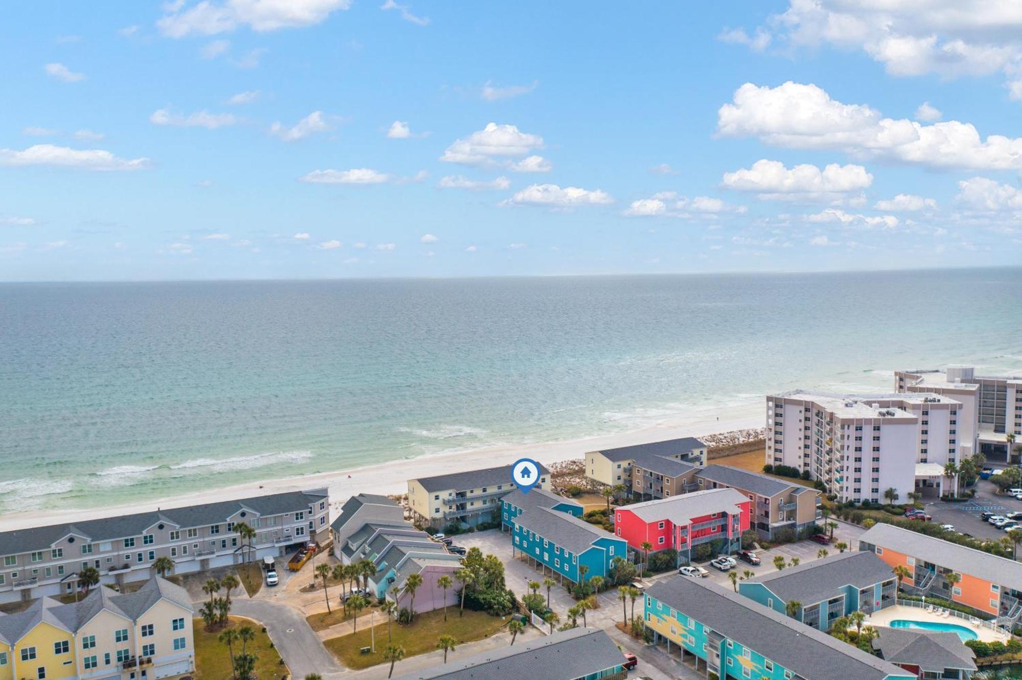 Villas On The Gulf L1- Ocean View Steps To Beach! Pensacola Beach Exterior foto